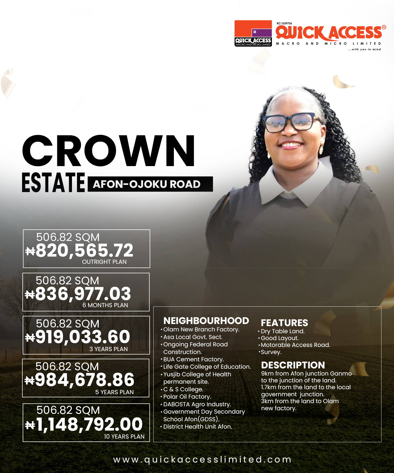 (HOLD) CROWN ESTATE PLOT 46 (506.82 SQM)